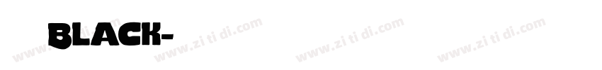 微软雅黑 Black字体转换